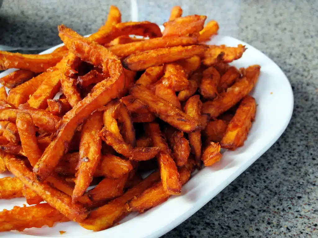Frites de patate douce