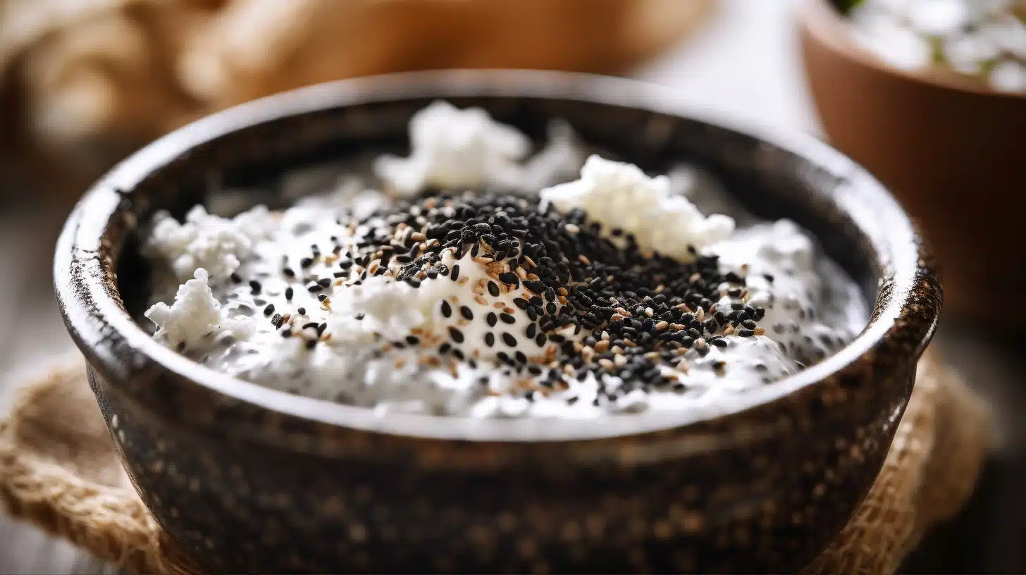 fromage blanc graine de chia