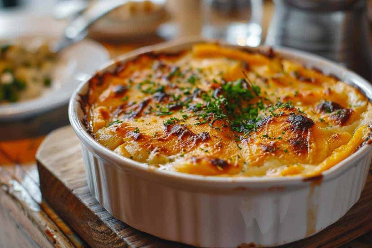 gratin de butternut
