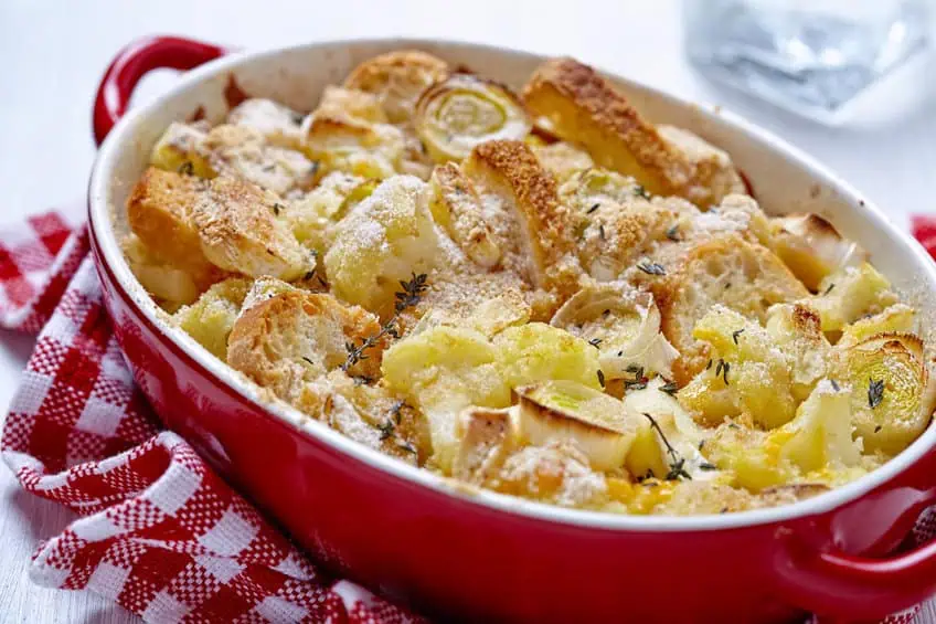casserole with cauliflower