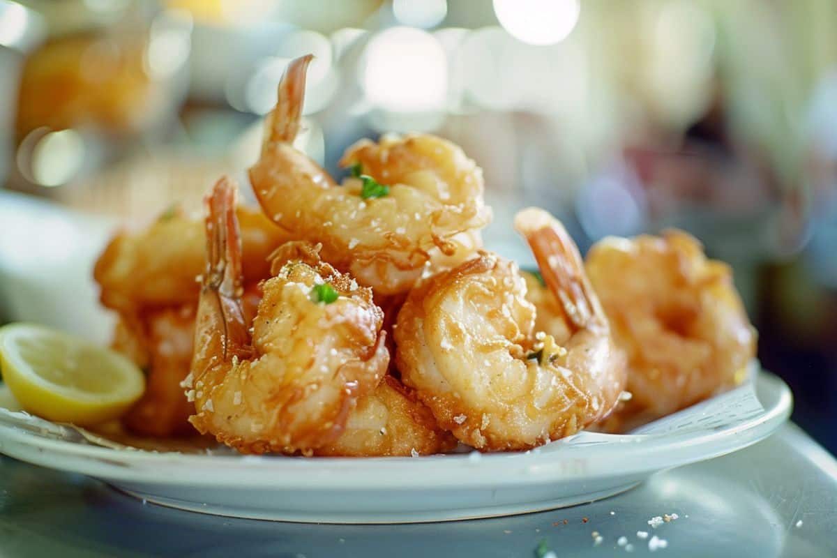 beignets de crevettes