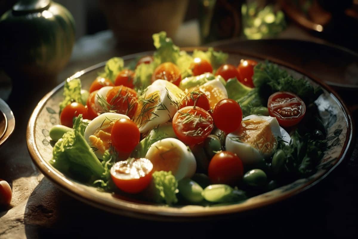 salade fraiche pour l'été