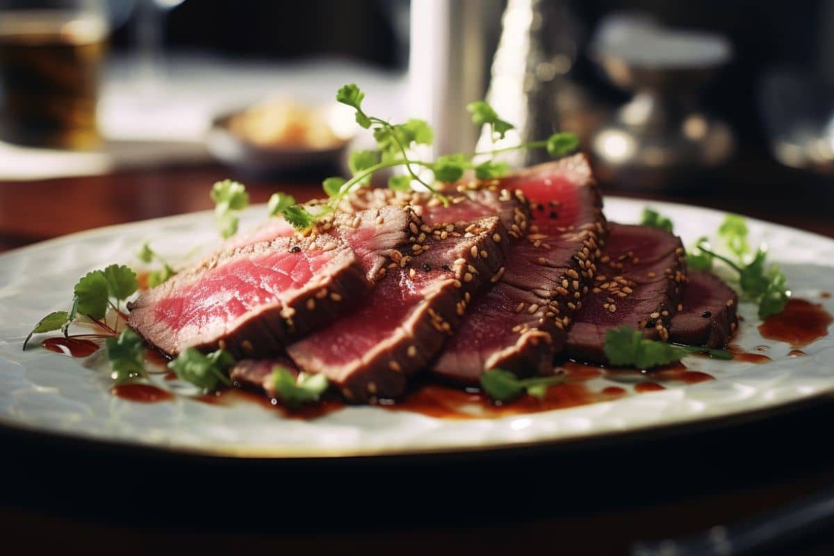 tataki de boeuf